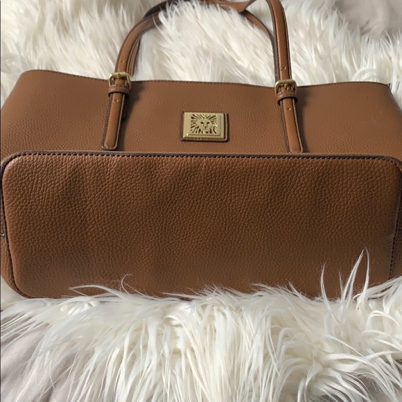 ANNE KLEIN TAN/BROWNISH BAG - Picture 2 of 11